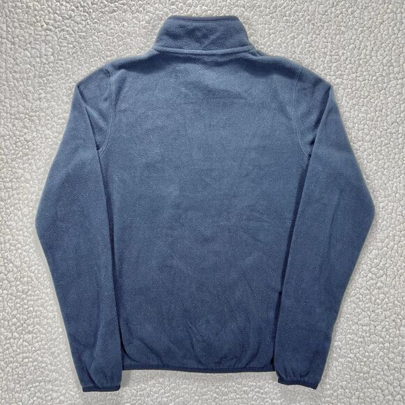 The North Face Fleece Pullover Women’s Small Blue Polartec 1/4 Zip Outdoor Warm - Picture 4 of 8